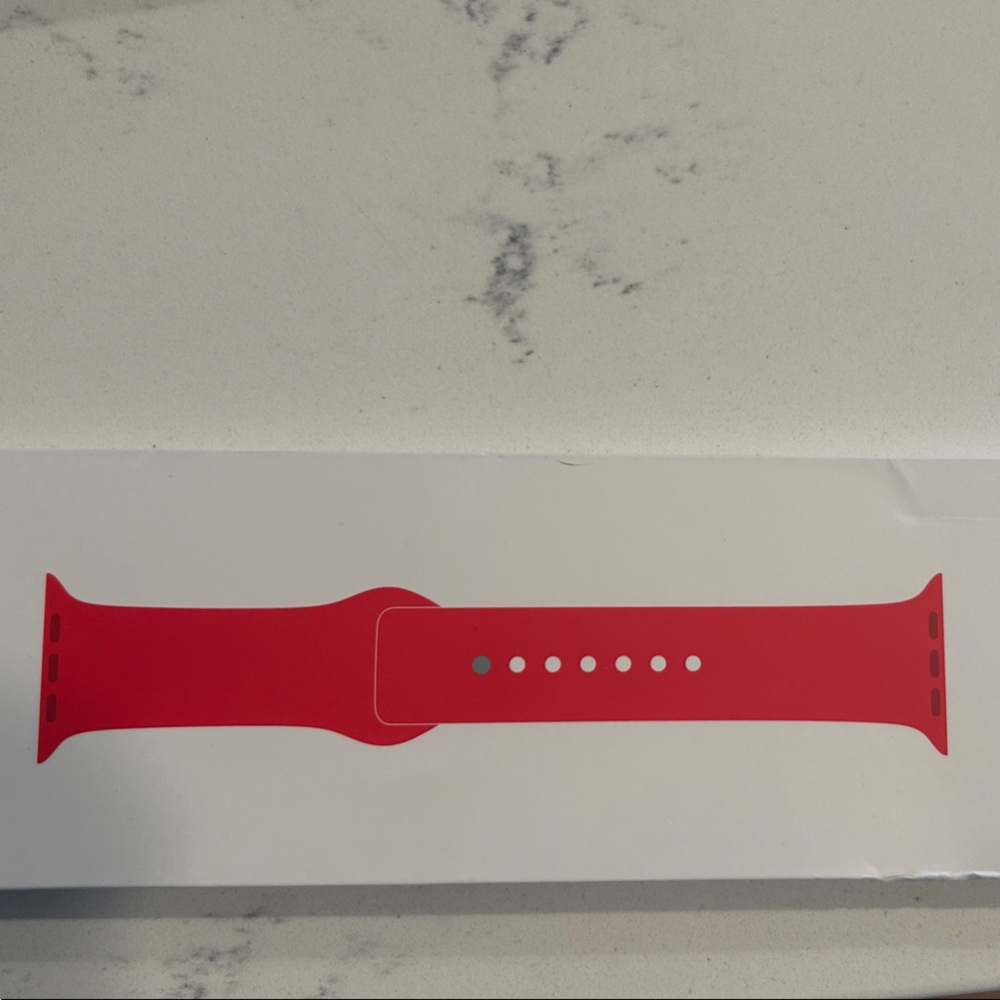 Apple Sportband Red Wristband for Smartwatch